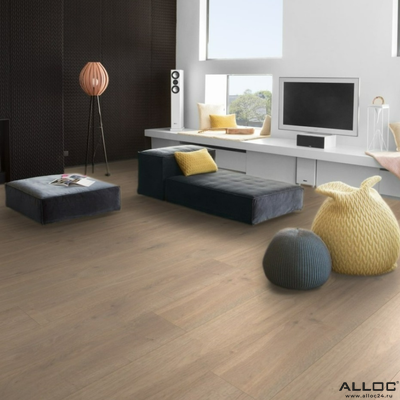 Декор ламината Alloc Grand Avenue Мейден-Лейн 4536 в интерьере комнаты