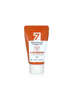 MAY ISLAND Витаминизирующая пенка для умывания 7 DAYS SECRET VITA PLUS-10 CLEANSING FOAM