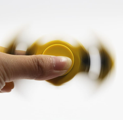 Спиннер "Batman" желтый