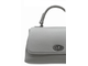 (АРТИКУЛ: 9857/9) СУМКА ЖЕНСКАЯ, НЕБОЛЬШАЯ, НАТУРАЛЬНАЯ КОЖА, СЕРАЯ, С ПЛЕЧЕВЫМ РЕМНЕМ