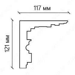 Карниз гладкий SKT71