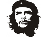 Наклейка на авто Che Guevara V 1