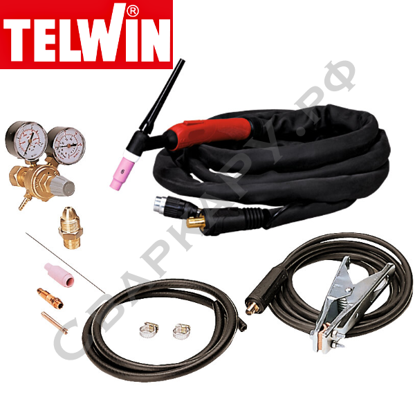 Установка для аргонодуговой сварки Telwin SUPERIOR TIG 251 DC-HF/LIFT VRD