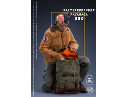 Винтажный рюкзак (оливковый, лимитированная версия) (для коллекционных фигур 30 см) масштаб 1 к 6 Gathering Trend Series Backpack American tent cloth (JC002) - YUANXINGSHI