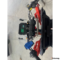 Грузовой электротрицикл ASL D5 гидравлика 1800 (72V 68Ah)