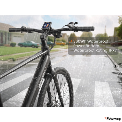 Электровелосипед PUCKIPUPPY Doberman черный