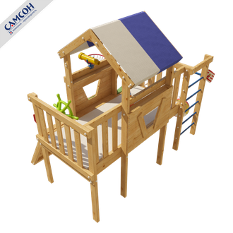 Детская игровая кровать-чердак ВИННИ