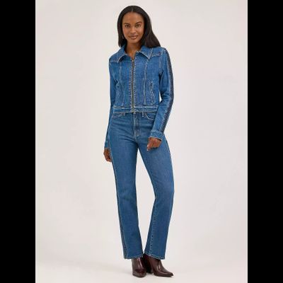 Куртка Wrangler® Women's Braided Denim Jacket