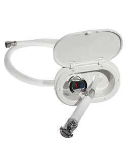 Душевой короб со смесителем, шланг 2,5 м