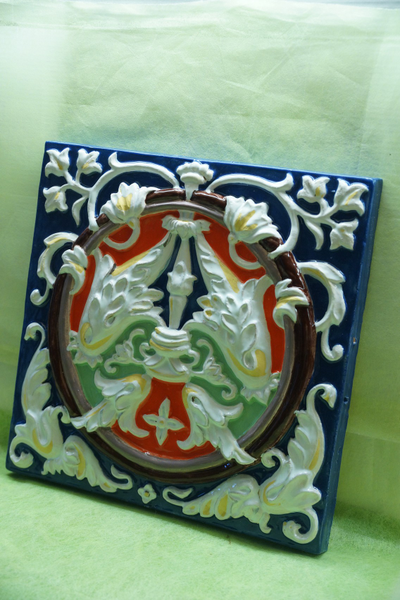 Узор "Орнаменталь" (фасадный изразец)