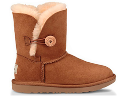 Ugg Kids Bailey Button Chestnut