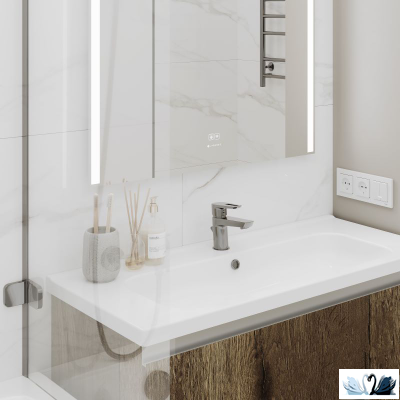 Керамогранит Italica Calacatta Faro Grey 60х120 см белый полированный