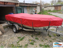 Тент на лодку Trident 450 (no console)