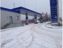 Реклама на АЗС в районе Отрадное