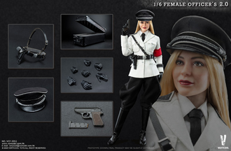 Немецкий офицер (версия 2.0) - КОЛЛЕКЦИОННАЯ ФИГУРКА 1/6 scale Female SS Officer 2.0 (VCF-2051) -  VERYCOOL