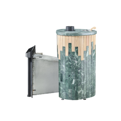 Печь Ферингер Малютка ПФ Змеевик + Окаменевшее дерево до 18 м3