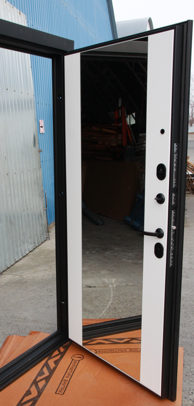 ЙОШКАР-ОЛА (РОССИЯ) ФЕРРОНИ. ПРОТЕЯ 90/105 мм. САТИН ЧЕРНЫЙ/ ЭМАЛИТ БЕЛЫЙ-ЗЕРКАЛО