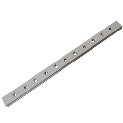 Профиль-слайдер 300 мм с комбинированной резьбой М6 и М8 ДЛЯ ПАЗА 19.2 ММ