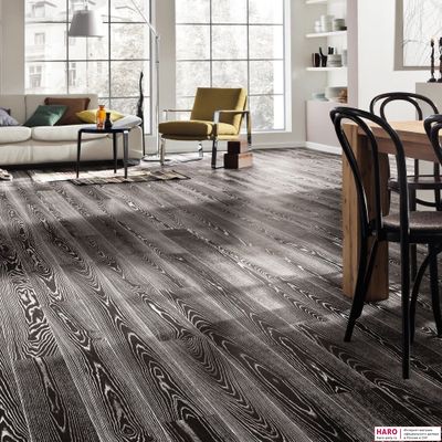 Паркетная доска Haro Ясень Фенси 530945 1-пол масло