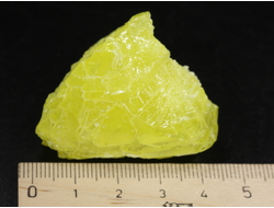 Сера, кристалл (43*38*30 мм, 32 г) №38197