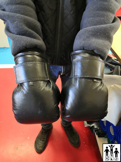 Перчатки снарядные, натуральная кожа DNN