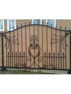 Кованый забор №1