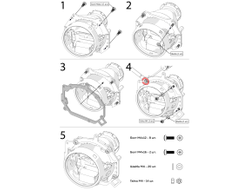 Hyundai Santa FE 2 (2006-2012) переходные рамки для замены линз (комплект, 2шт)