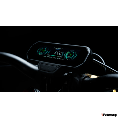 Электромотоцикл эндуро 79bike Falcon Pro белый-красный