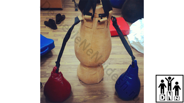 Двухсекционный боксерский мешок