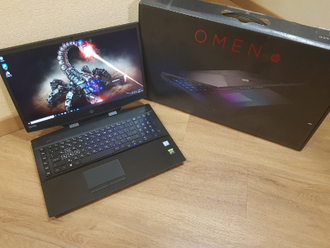 HP OMEN 17-CB0051UR ( 17.3 FHD IPS 144HZ I7-9750H RTX2060(6GB) 16GB 1TB + 512SSD )