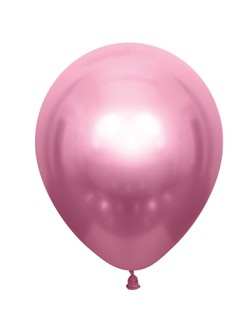 Шар хром розовый 12 дюймов