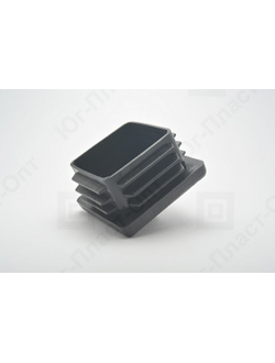 Заглушка для труб 50Х50 мм домик внутренняя