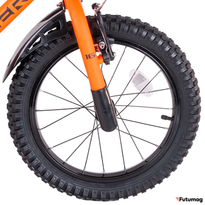 Детский велосипед TechTeam Casper оранжевый