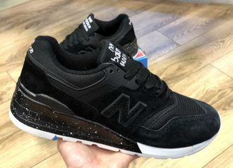 КРОССОВКИ NEW BALANCE 997 BLACK сетка