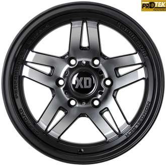 Комплект дисков R16 9,0J ET-30 6*139,7 Sakura Wheels R3917 Черный с полировкой (№ 333)