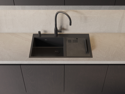 Мойка OMOIKIRI AKISAME 86-2 SIDE