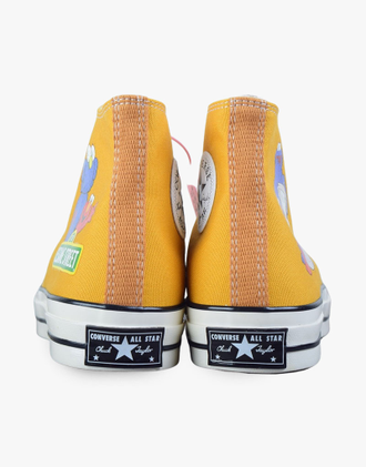 Кеды Converse Sesame Street Elmo 1970s High Yellow мужские