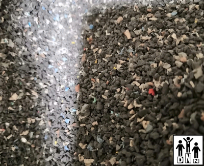 Резиновая крошка для боксёрской груши за упаковку ( 5 кг) DNN