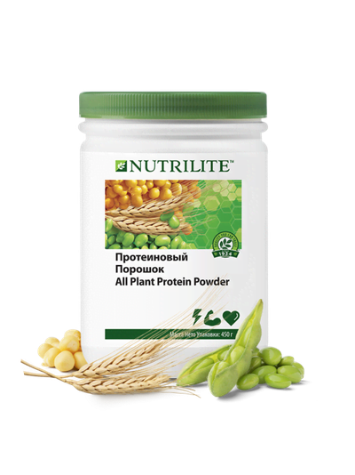 ЗДОРОВЬЕ КАЖДЫЙ ДЕНЬ    Nutrilite Протеиновый порошок, 450 г.