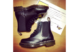 Невероятные фиолетовые ботинки DR. Martens унисекс из натуральной кожи. Стильные и дерзкие. 