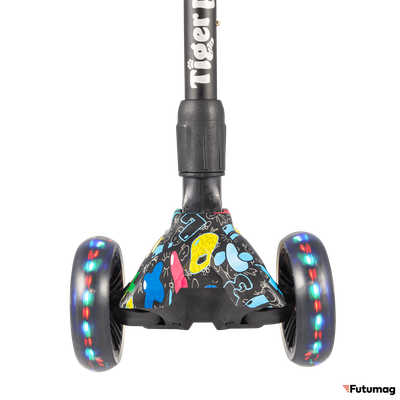 Детский самокат TechTeam Tiger Print 2022 Экстрим