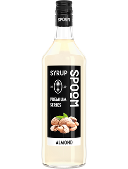 Сироп Spoom Миндаль, 1 л (для кофе, коктейлей и десертов)