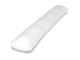 Подушка обнимашка форма I размер 190х 35 см био пух с наволочкой сатин страйп белый