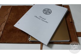 именной ежедневник на заказ, ежедневник из натуральной кожи, подарок для руководителя