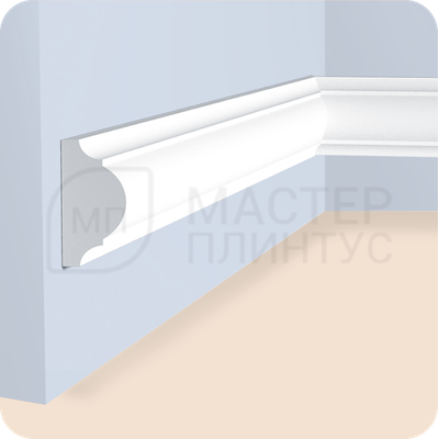 МОЛДИНГ ПОЛИСТИРОЛ HI WOOD D60 70ММ Х 27ММ Х 2,0М.