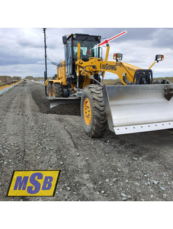 Стекло лобовое верхнее на LiuGong 4215