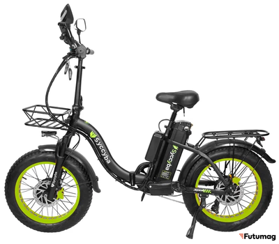 Электровелосипед SYCCYBA F11 DUAL GREEN