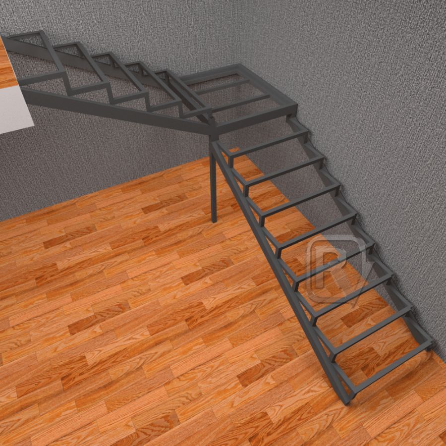 Профильная лестница на второй этаж. Поворотная металлическая лестница. Лестница на металлическом каркасе. Лестница металлокаркас. Лестница угловая металлическая.