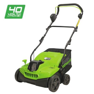 аккумуляторный аэратор-скарификатор Greenworks GD40SC36