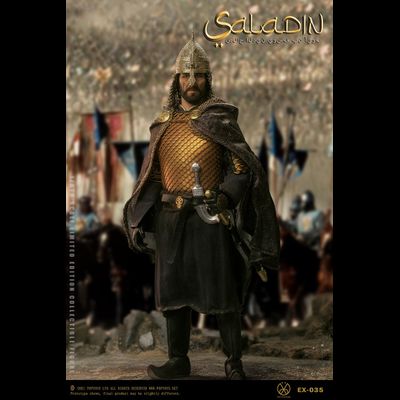 Саладин, Салах ад-Дин ("Царствие Небесное") - Коллекционная ФИГУРКА 1/6 "Nothing, Everything” Saladin Fine copper handmade armor (EX035) - POPTOYS